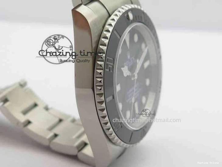 0202 Submariner 114060 Black Ceramic No Date JF 1:1 Best Edition On SS Bracelet SH3130 V Attractive 3641